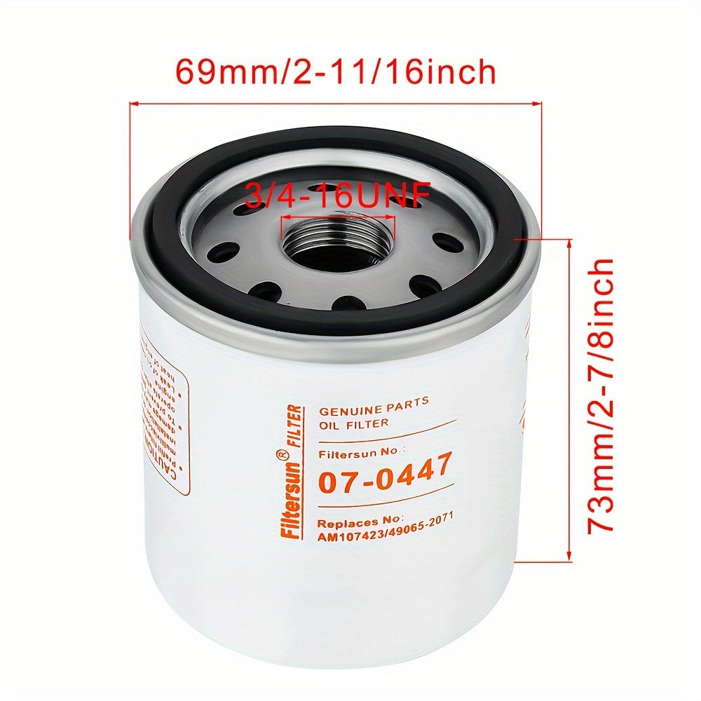 Oil Filter 1992-Up — Replaces 1016467 (3-Pack)