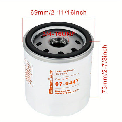 Oil Filter 1992-Up — Replaces 1016467 (3-Pack)