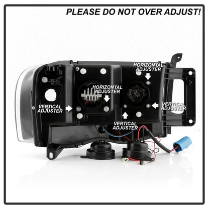 Spyder Dodge Ram 1500 02-05/Ram 2500/3500 03-05 High-Power LED Headlights