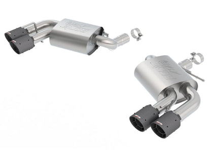 Borla 2016 Chevy Camaro SS V8 AT/MT ATAK Rear Section Exhaust w/o Dual Mode Valves 11921CFBA