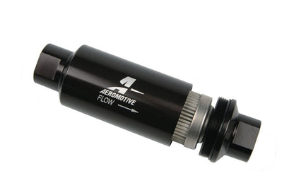 Aeromotive 100 Micron, ORB-10 Black Fuel Filter