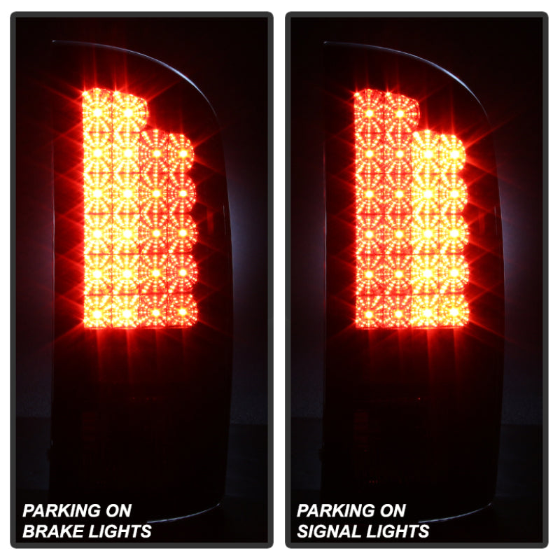 Spyder Dodge Ram 02-06 1500/Ram 2500/3500 03-06 LED Tail Light Black Smoke