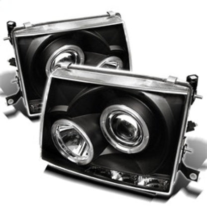Spyder Toyota Tacoma 97-00 Projector Headlights LED Halo LED Black High H1 Low H1 PRO-YD-TT97-HL-BK 5011947