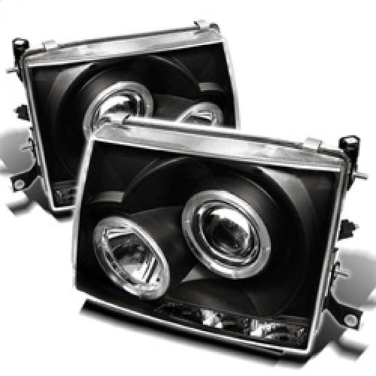 Spyder Toyota Tacoma 97-00 Projector Headlights LED Halo LED Black High H1 Low H1 PRO-YD-TT97-HL-BK 5011947