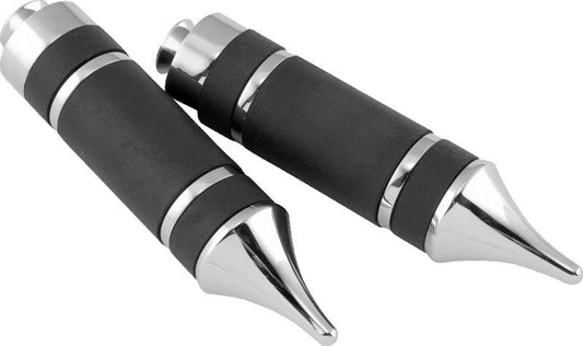 Bikers Choice Chrome Gladiator Replacement Toe Pegs Pr 482398