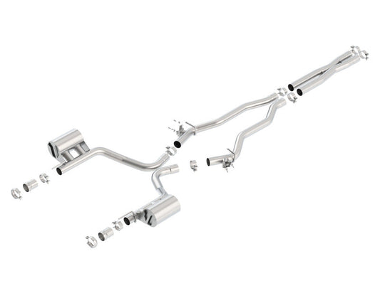 Borla 2015-2016 Charger SRT 392 / Scat Pack 6.4L Atak Catback Exhaust Single Split Rear Exit 140675