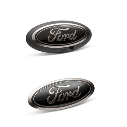 Ford Racing 21-22 Ford F-150 Black Oval Kit w/Camera Provision M-1447-FBC1