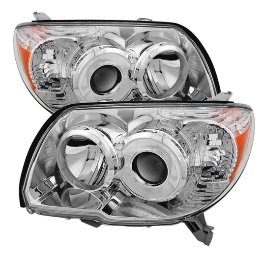 SPYDER Xtune Toyota 4Runner 06-09 Crystal Headlights Chrome HD-JH-T4R06-AM-C 9023743