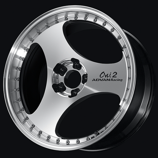 Advan RSII18X9.5 +41 5-98 PCD Racing Hyper Black YAP8J41THB
