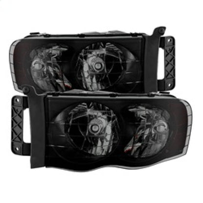 SPYDER Xtune Dodge Ram 1500 02-05 Amber Crystal Headlights HD-JH-DR02-AM-BSM 9030352