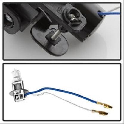 Spyder Dodge Avenger 2011-2014 OEM Fog Light W/Universal Switch- Clear FL-DAV2011-C 5080431