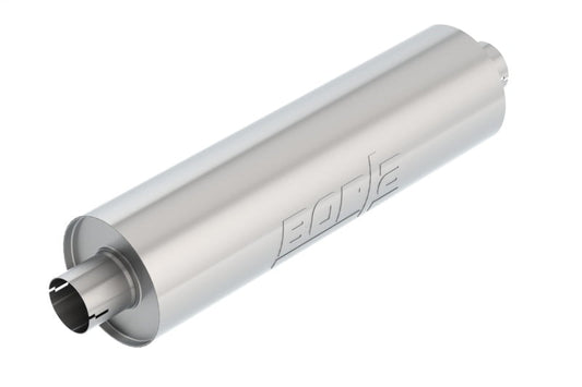 Borla Heavy Duty (Truck) 2.75in Center-Center 24in x 6.75in Round (Notched) Specialty Muffler 400130