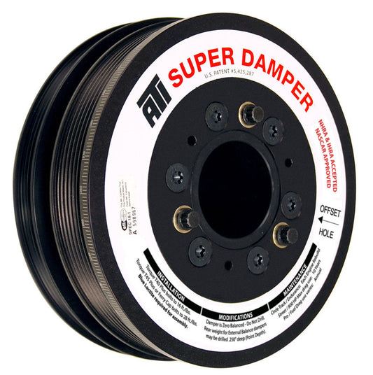 ATI Damper - 7.48in - Alum - 6/4 Grv - LS3 Camaro - 10-15 - Gen 3 Vortec Truck