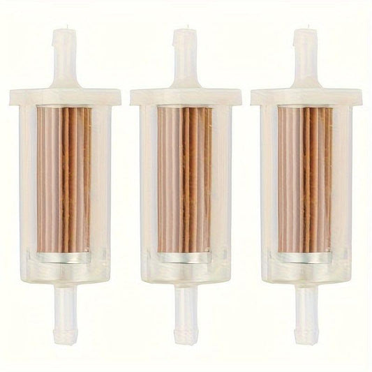 Fuel Filter for Troy-Bilt Lawn Mower — Replaces 695666 (3-Pack)