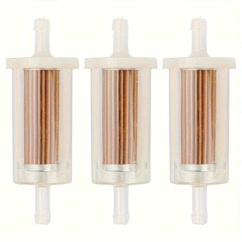 Fuel Filter for Troy-Bilt Lawn Mower — Replaces 695666 (3-Pack)
