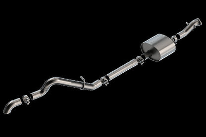 Borla 21-22 Ford Bronco 2.7L 2DR/4DR T-304 Stainless Steel Cat-Back S-Type Exhaust - Brushed 140902