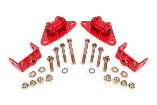 BMR Suspension 14-19 Chevrolet Corvette Motor Mount Kit - Red MM570R