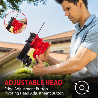 PowerSmart 40V String Trimmer & Edger + 40V Leaf Blower Combo Kit with 4.0Ah