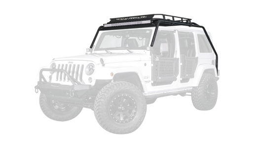 Body Armor 4x4 07-18 Jeep Wrangler JK Windshield Light Bar JK-6126