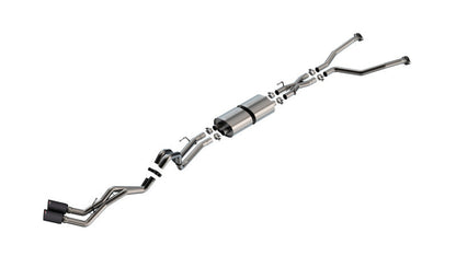 Borla 22-24 Toyota Tundra 3.4L V6 (Inc. Hyb.) Ext. Cab/STD Bed/145.7in WB S-Type Cat-Back - Carbon 140939CFBA