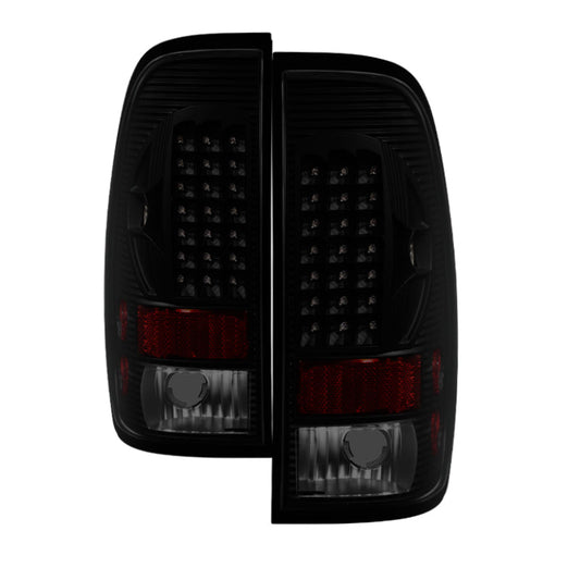 SPYDER Xtune Ford F250/350/450/550 Super Duty 99-07 LED Tail Lights Black Smoke ALT-ON-FF15097-LED-BSM 5081179