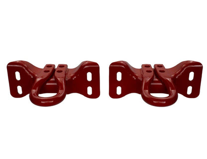 Ford Racing 17-22 Super Duty Tow Hooks - Red (Pair) M-18954-SDR