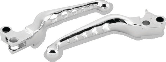 Bikers Choice 96-16 BigTwin 96-03 XL Chrome O Series Holed Lever Set Cable Clutch Only 482714
