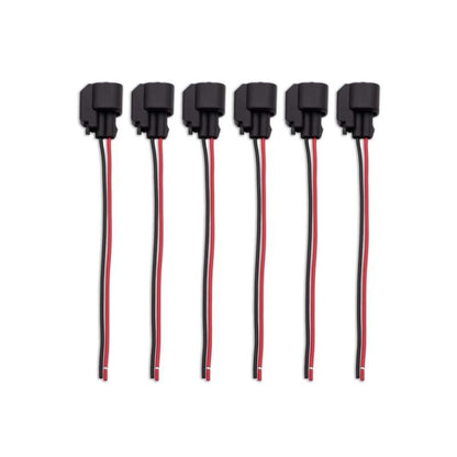 BLOX Racing Injector Pigtail Ev14 Female - Set Of 6 BXFU-00603-EV14-6