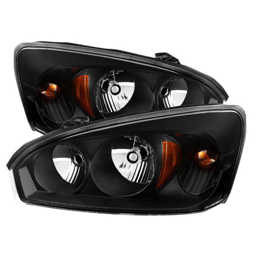 SPYDER Xtune Chevy Malibu 04-08 Crystal Headlights Black HD-JH-CMA04-AM-BK 9026454