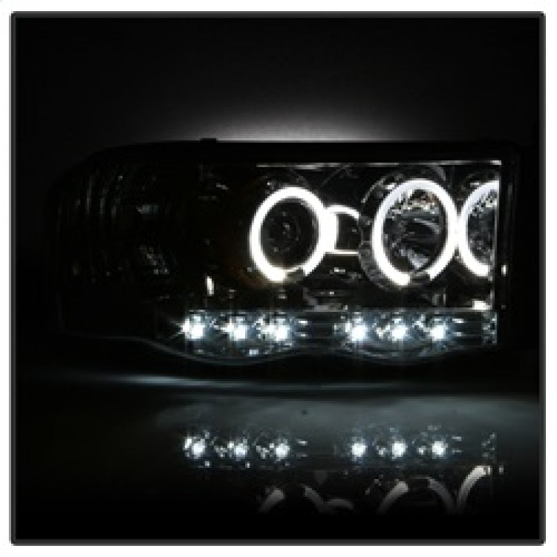 Spyder Dodge Ram 1500 02-05/Ram 2500 03-05 Projector Headlights LED Halo LED Chrm