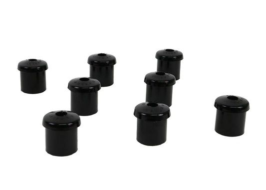 Whiteline 10/65-73 Ford Mustang Rear Spring Eye Rear and Shackle Bushings (35mm OD/12.6mm ID) W72364