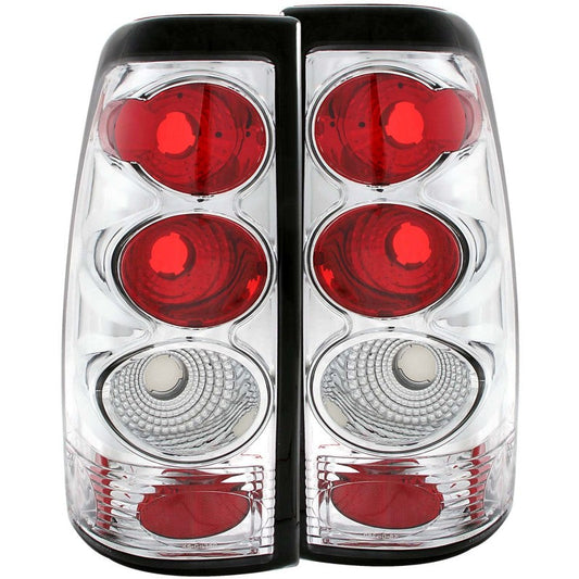 Anzo 1999-2002 Chevrolet Silverado 1500 Taillights Chrome