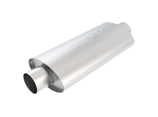 Borla XR-1 Racing Sportsman 3 inch Outlet / 3 inch Inlet Oval Muffler 40944