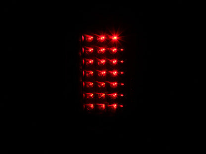 Anzo 2006-2008 Dodge Ram 1500 LED Taillights Black