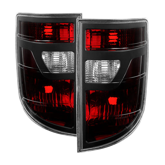 SPYDER Xtune Honda Ridgeline Pickup 06-08 OEM Style Tail Lights Red Smoked ALT-JH-HRID06-OE-RSM 9033193