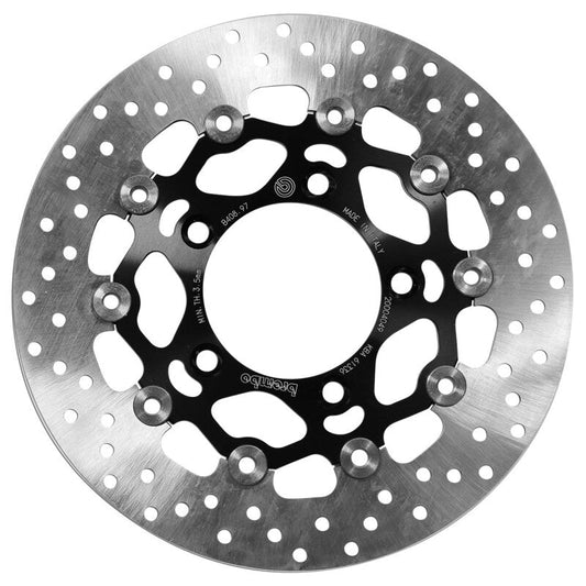 Brembo OE 12-14 Kymco Xciting i 400cc 280x4mm Brake Disc - Front Floating 78B40897