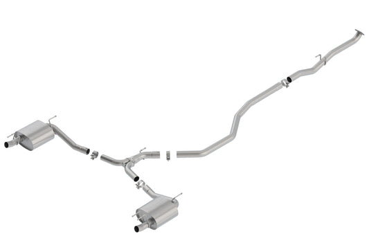 Borla 18-19 Honda Accord Sport 2.0L Turbo FWD AT/MT 4DR 2.25in/2.75in S-Type Catback Exhaust 140786