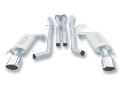 Borla 05-06 Pontiac GTO Coupe 2dr 6.0L 8cyl AT/MT 4spd/6spd RWD SS Catback Exhaust w/ inXin Pipe 140165