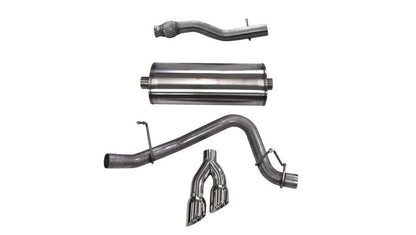 Corsa Performance 2015 GMC Yukon XL 1500 5.3L V8 3in Cat-Back Single Side Exit — 0W2VT