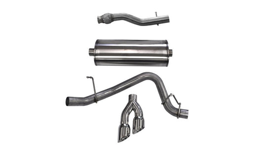Corsa Performance 2015 GMC Yukon XL 1500 5.3L V8 3in Cat-Back Single Side Exit — 0W2VT
