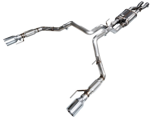 AWE Tuning AWE Gen 3 Raptor SwitchPath Exhaust  - Chrome Silver Tips 3025-32356