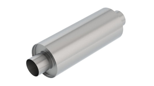Borla XR-1 Multi-Core 4in Ctr-Ctr Round 16in x 6.25in Rotary Engine Equipped Racing Muffler 400374