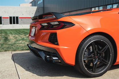 Corsa 2020 Corvette C8 3in Xtreme Cat-Back Exhaust 4.5in Black Quad Tips