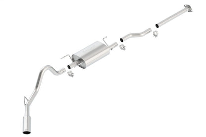 Borla 05-12 Toyota Tacoma 4.0L AT/MT 2/4WD CC/SH  EC/LB 2&4Dr Catback Exhaust 140160