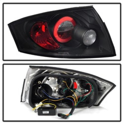 Spyder Audi TT 00-06 Euro Style Tail Lights Black Alt-Yd-ATT99-BK 5000408