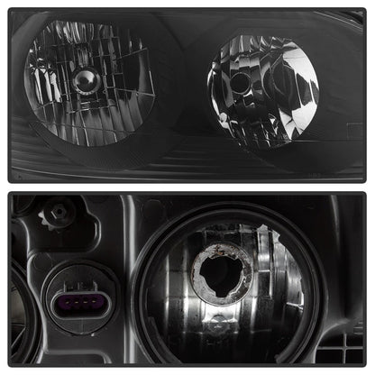 SPYDER xTune 09-12 Chevrolet Traverse (Excl LTZ) OEM Style Headlights - Black (HD-JH-CTRA09-AM-BK) 9042539