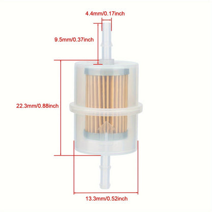 Fuel Filter for Kohler CH18 CH18S CH20 — Replaces 24 050 13-S (2-Pack)