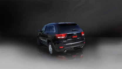 Corsa Performance 15-16 Jeep Grand Cherokee Polished 2.5in Dual Rear Exit Cat-Back Exhau