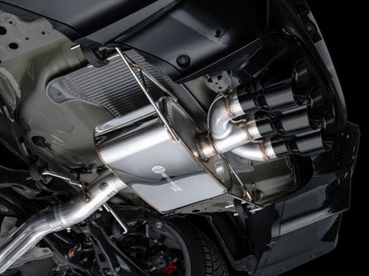 AWE Tuning 2024 Acura Integra Type S DE5 FWD Touring Edition Exhaust w/ Triple Diamond Black Tips 3015-53335