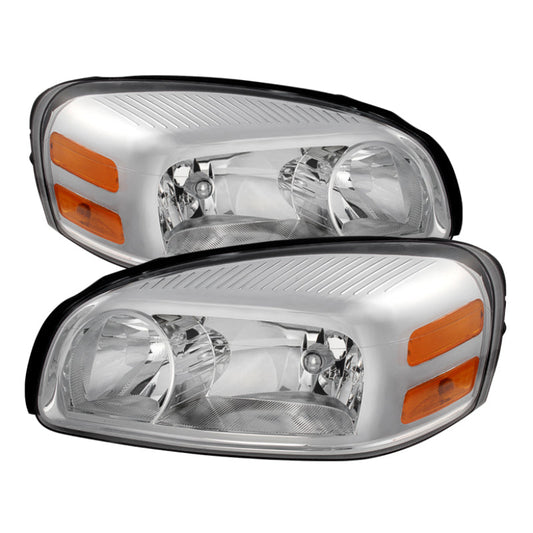 SPYDER Xtune Chevy Uplander 05-09 Headlights -Chrome HD-JH-CUP05-AM-C 9026034